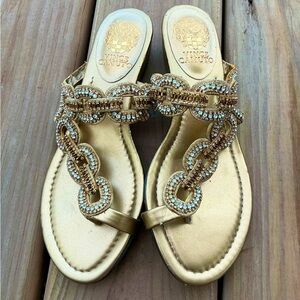 Embellished low heel sandals🌟🌟